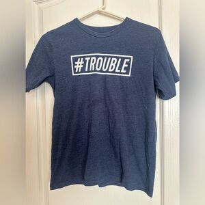 The Children's Place Blue #Trouble T-Shirt